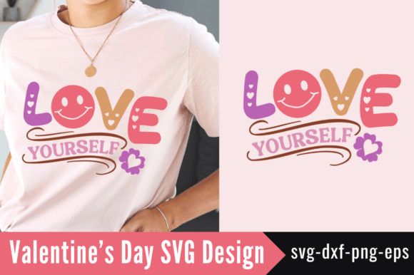 Download Love Yourself SVG Design - Premium Bundle